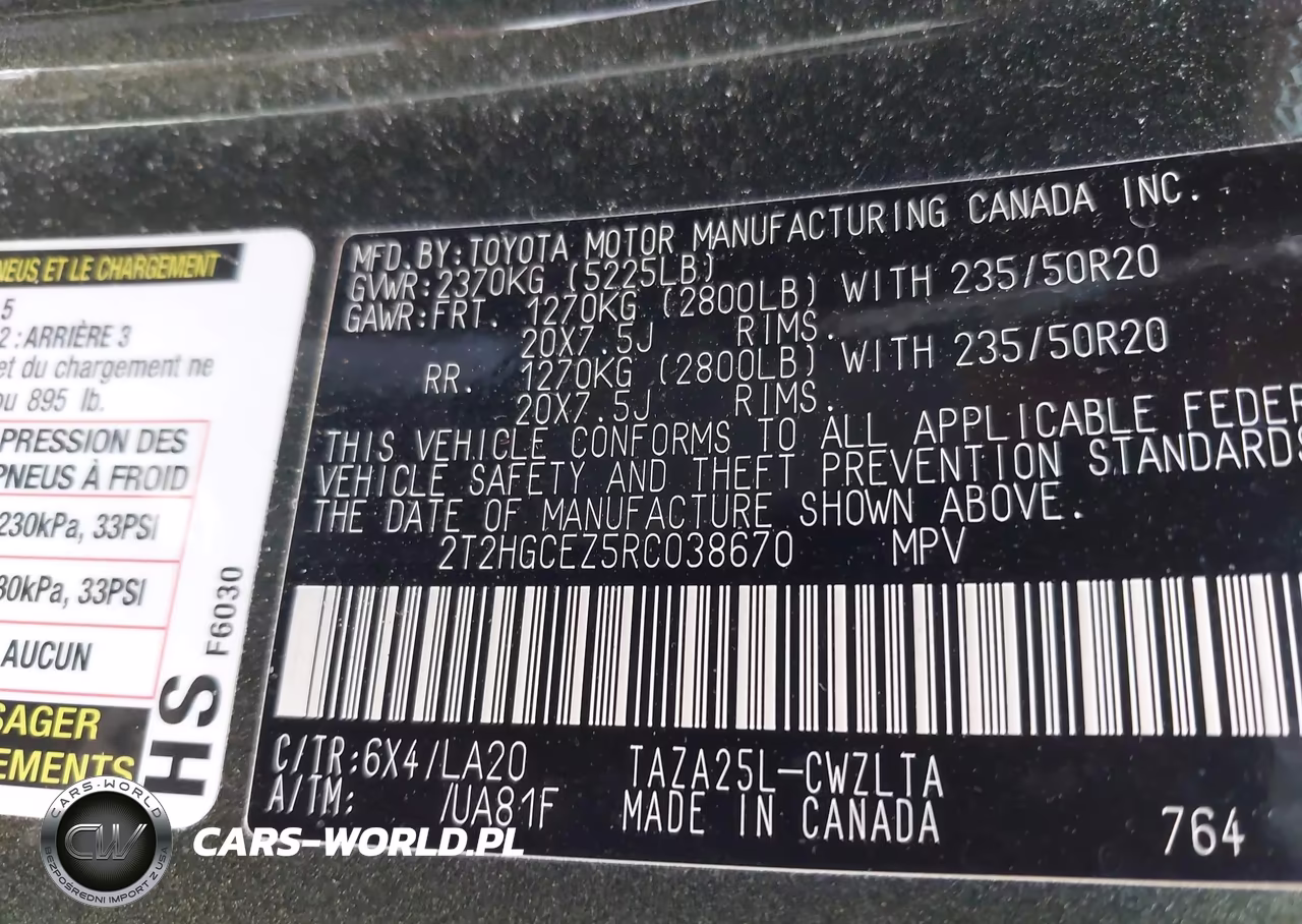 2024 Lexus Nx 350 Luxury VIN:2T2HGCEZ5RC038670 - 9