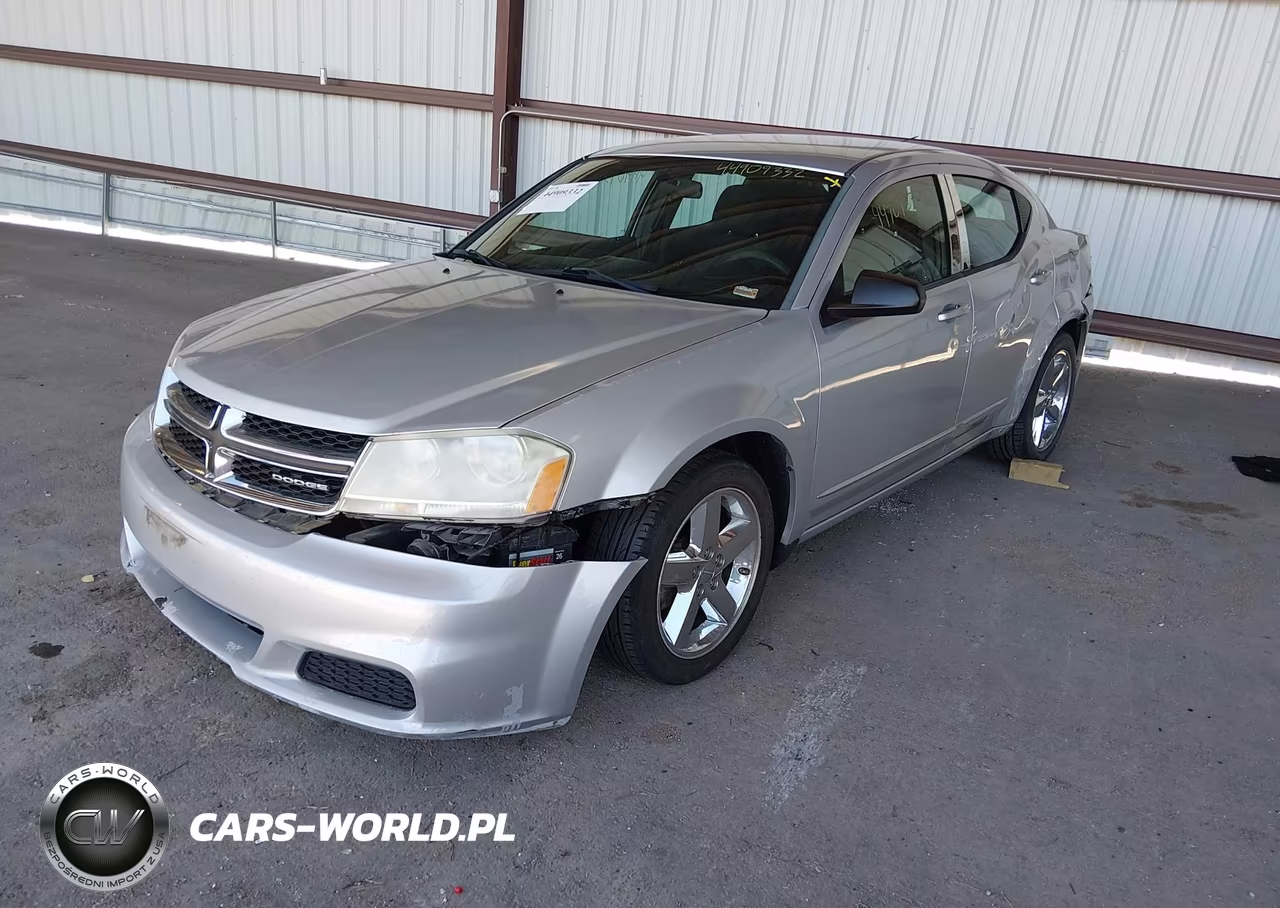 2012 Dodge Avenger Se VIN:1C3CDZAB7CN144579 - 2