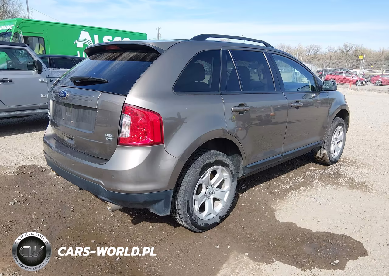 2014 Ford Edge Sel VIN:2FMDK4JC5EBA20502 - 4