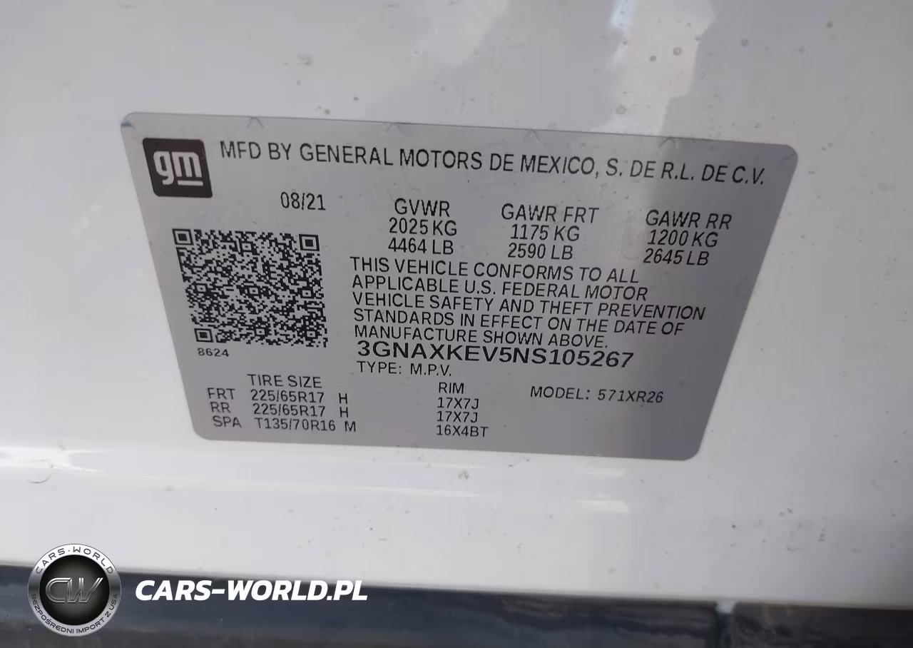 2022 Chevrolet Equinox Fwd Lt VIN:3GNAXKEV5NS105267 - 9