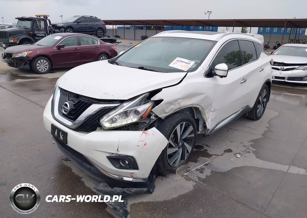 2017 Nissan Murano Platinum VIN:5N1AZ2MG3HN110497 - 2