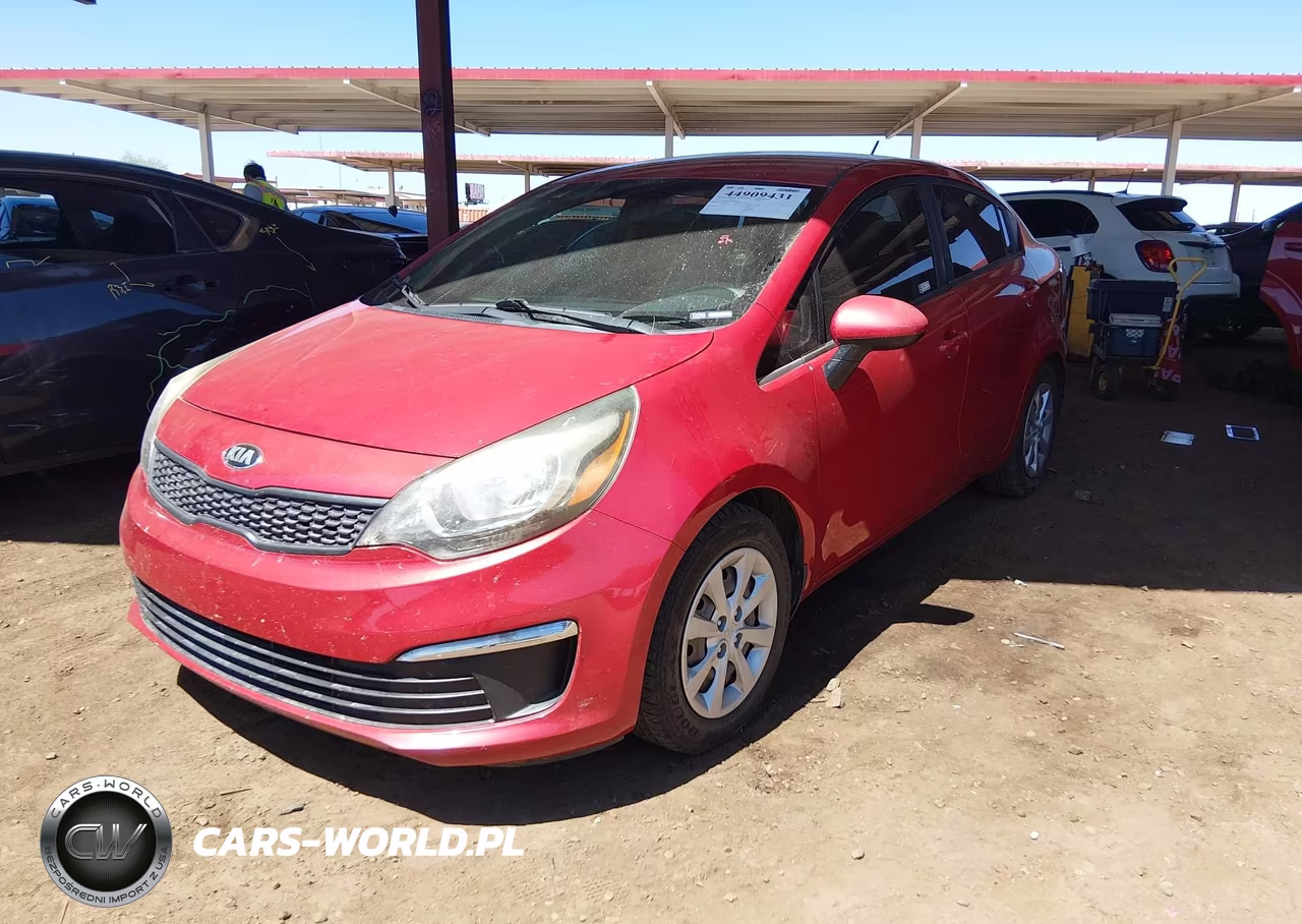2017 Kia Rio Lx VIN:KNADM4A37H6036747 - 2