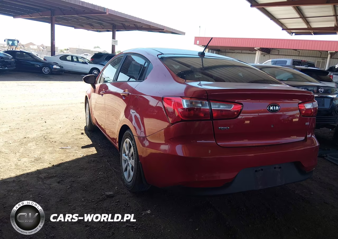 2017 Kia Rio Lx VIN:KNADM4A37H6036747 - 3