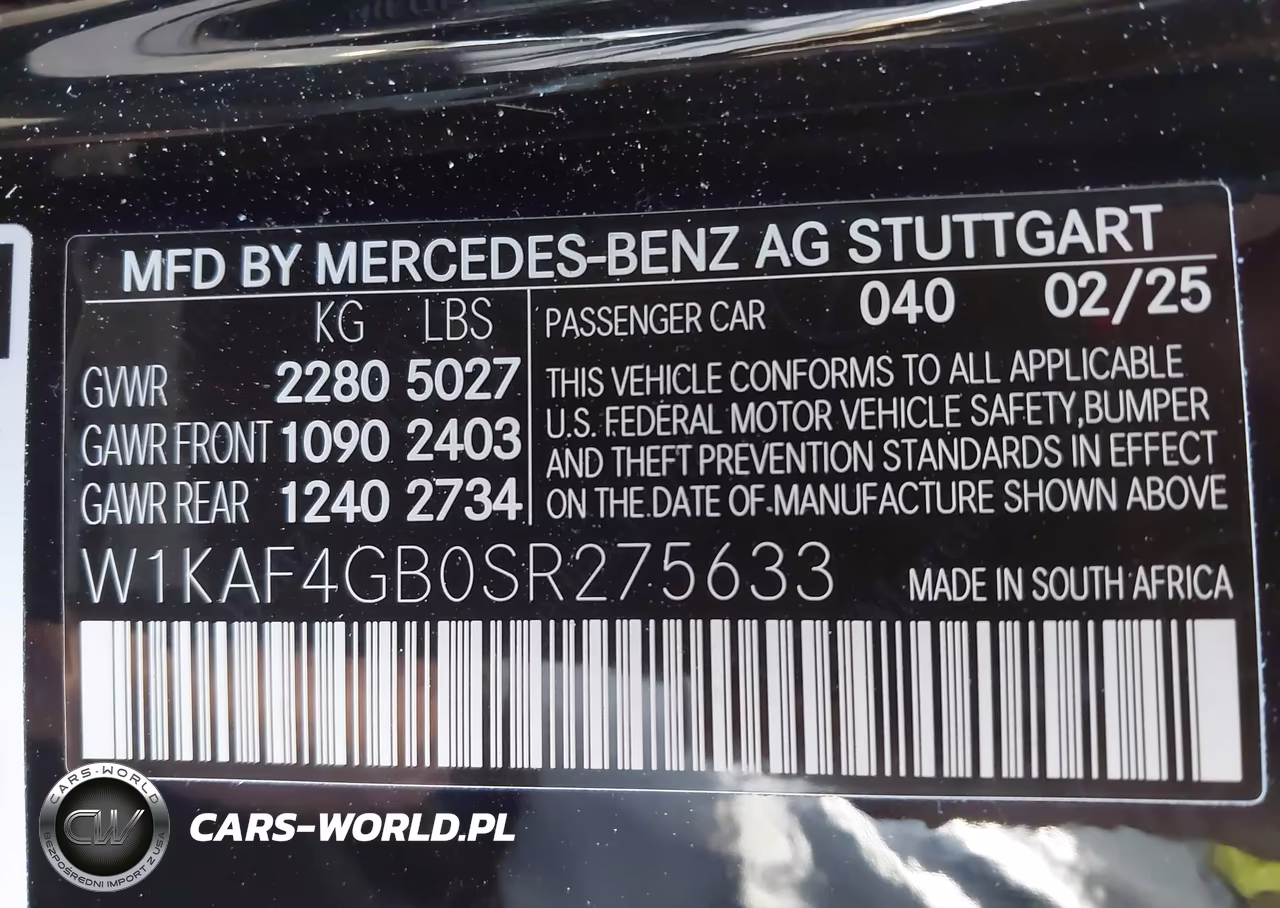 2025 Mercedes-Benz C 300 VIN:W1KAF4GB0SR275633 - 9