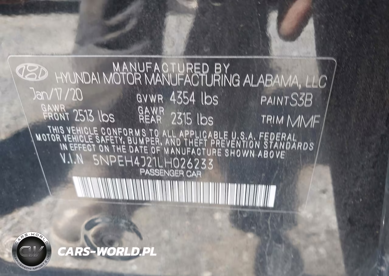 2020 Hyundai Sonata Limited VIN:5NPEH4J21LH026233 - 9