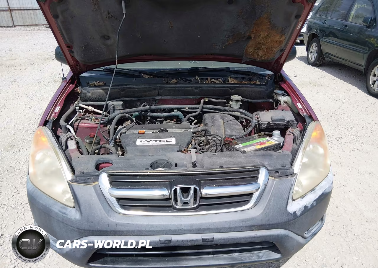 2004 Honda Cr-V Lx VIN:JHLRD684X4C020303 - 10