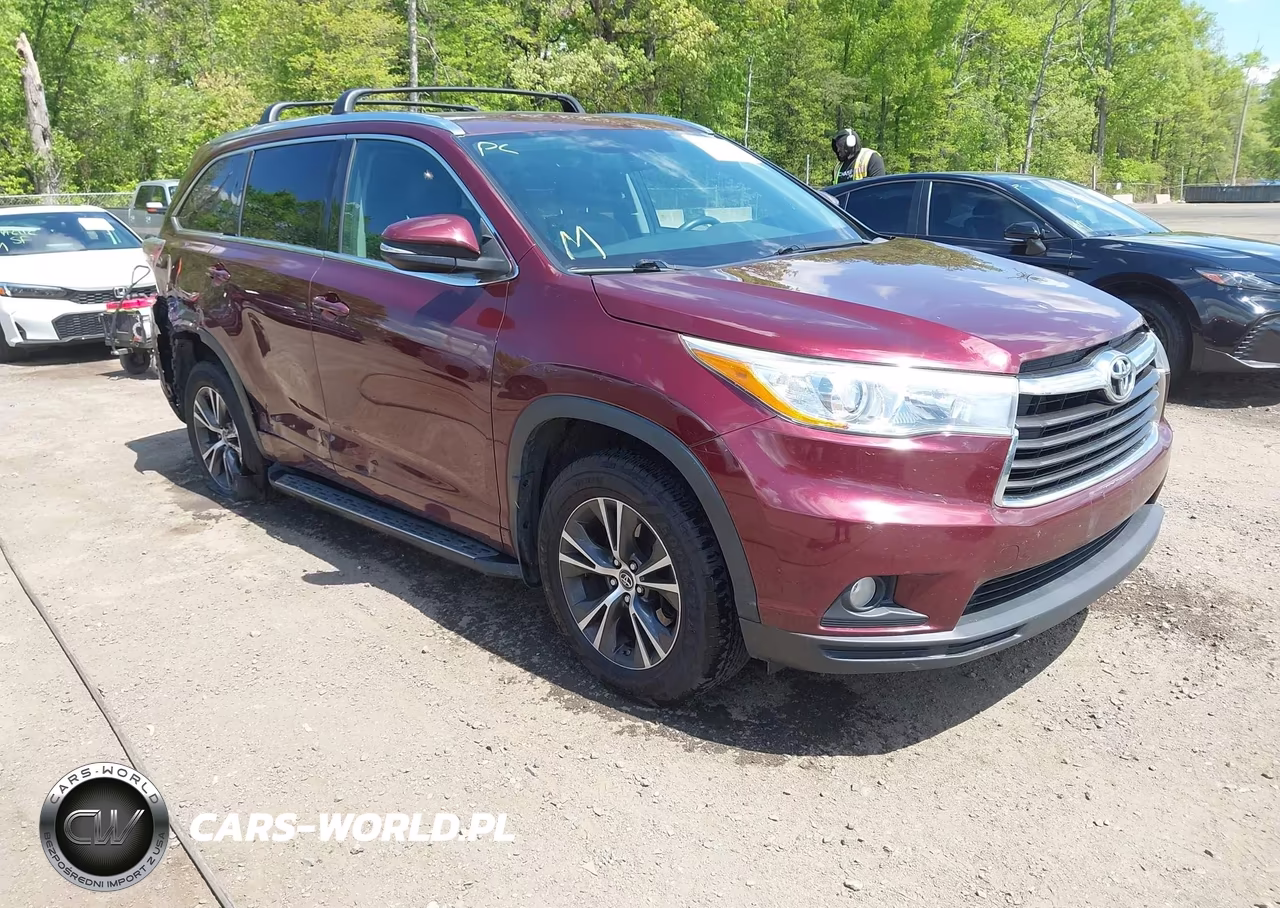 2016 Toyota Highlander Xle V6