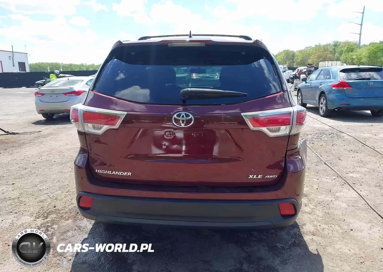 2016 Toyota Highlander Xle V6 VIN:5TDJKRFH7GS329057 - 16