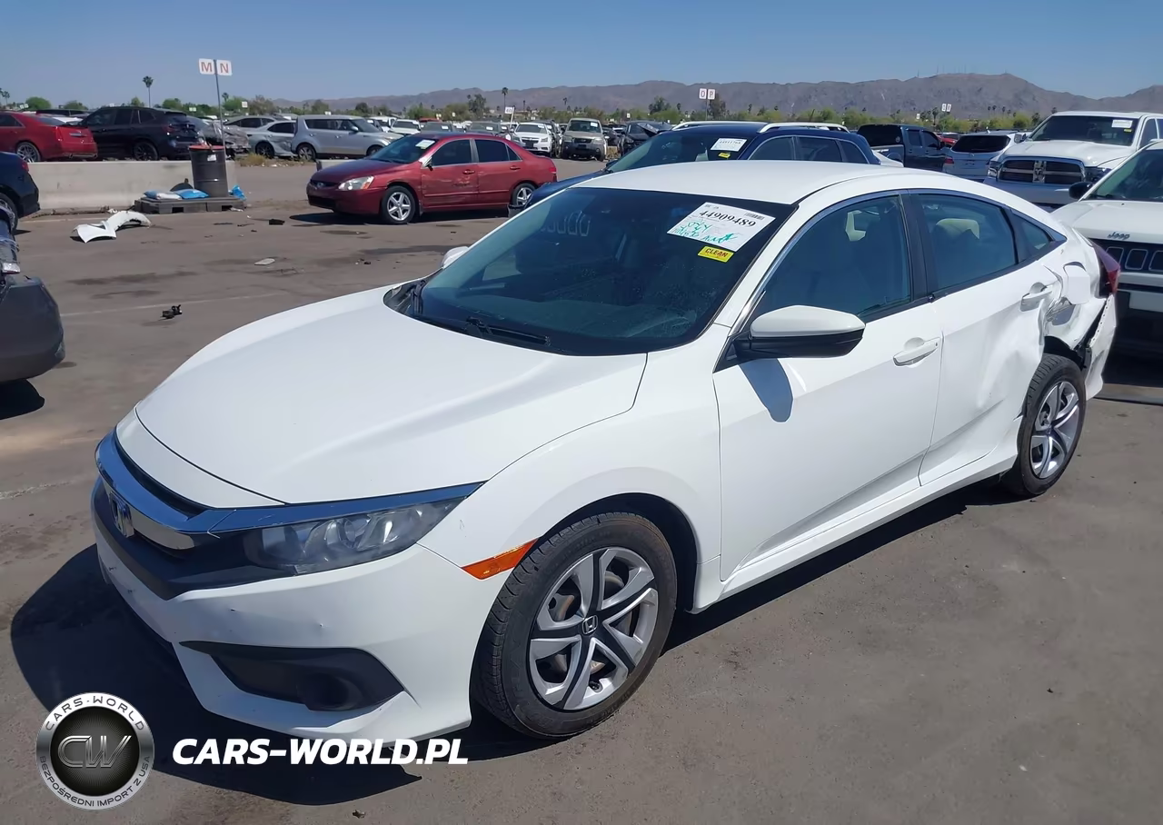 2017 Honda Civic Lx VIN:19XFC2F65HE035807 - 2