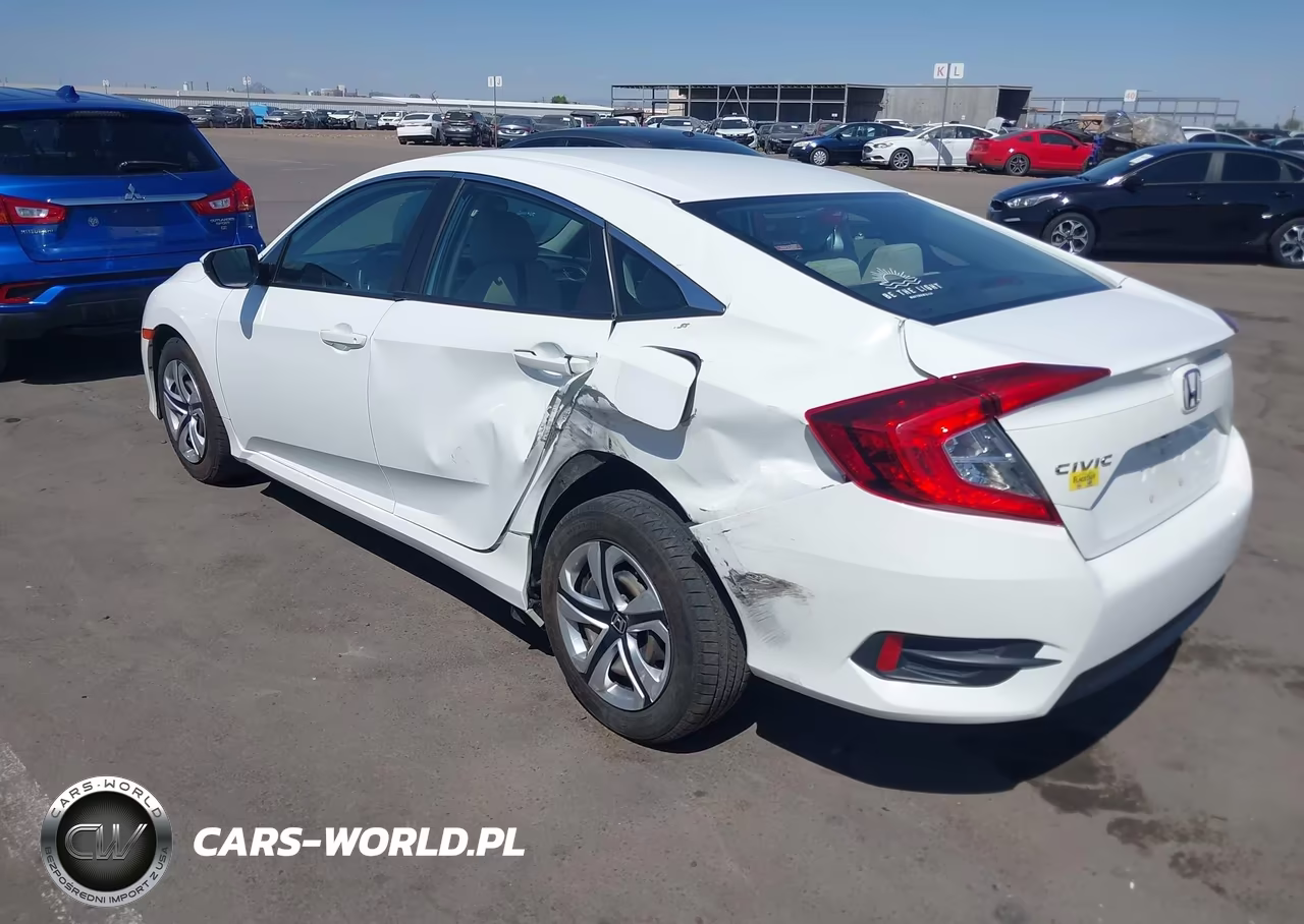 2017 Honda Civic Lx VIN:19XFC2F65HE035807 - 6