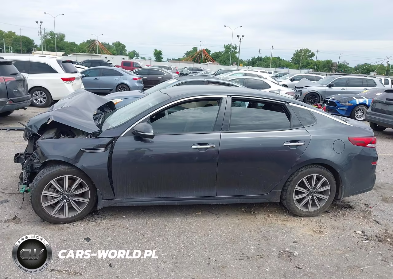 2019 Kia Optima Ex VIN:5XXGU4L13KG313589 - 14