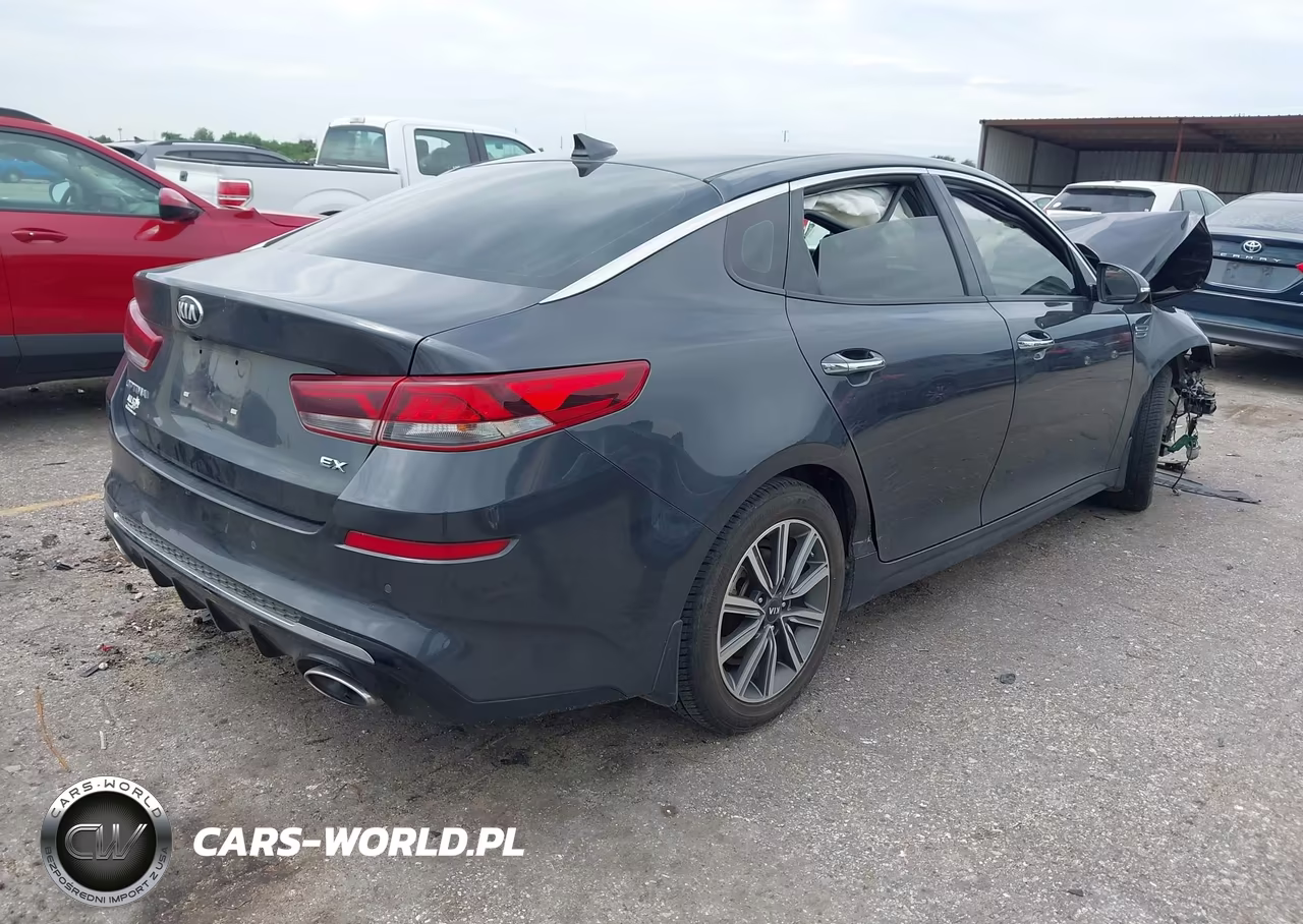 2019 Kia Optima Ex VIN:5XXGU4L13KG313589 - 4