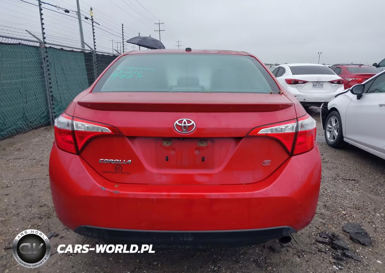 2015 Toyota Corolla S Plus VIN:5YFBURHE7FP181405 - 16