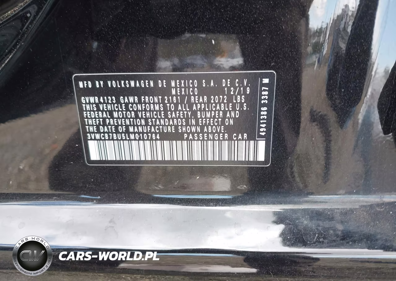 2020 Volkswagen Jetta 1.4T R-Line-1.4T S-1.4T Se VIN:3VWCB7BU5LM010764 - 9
