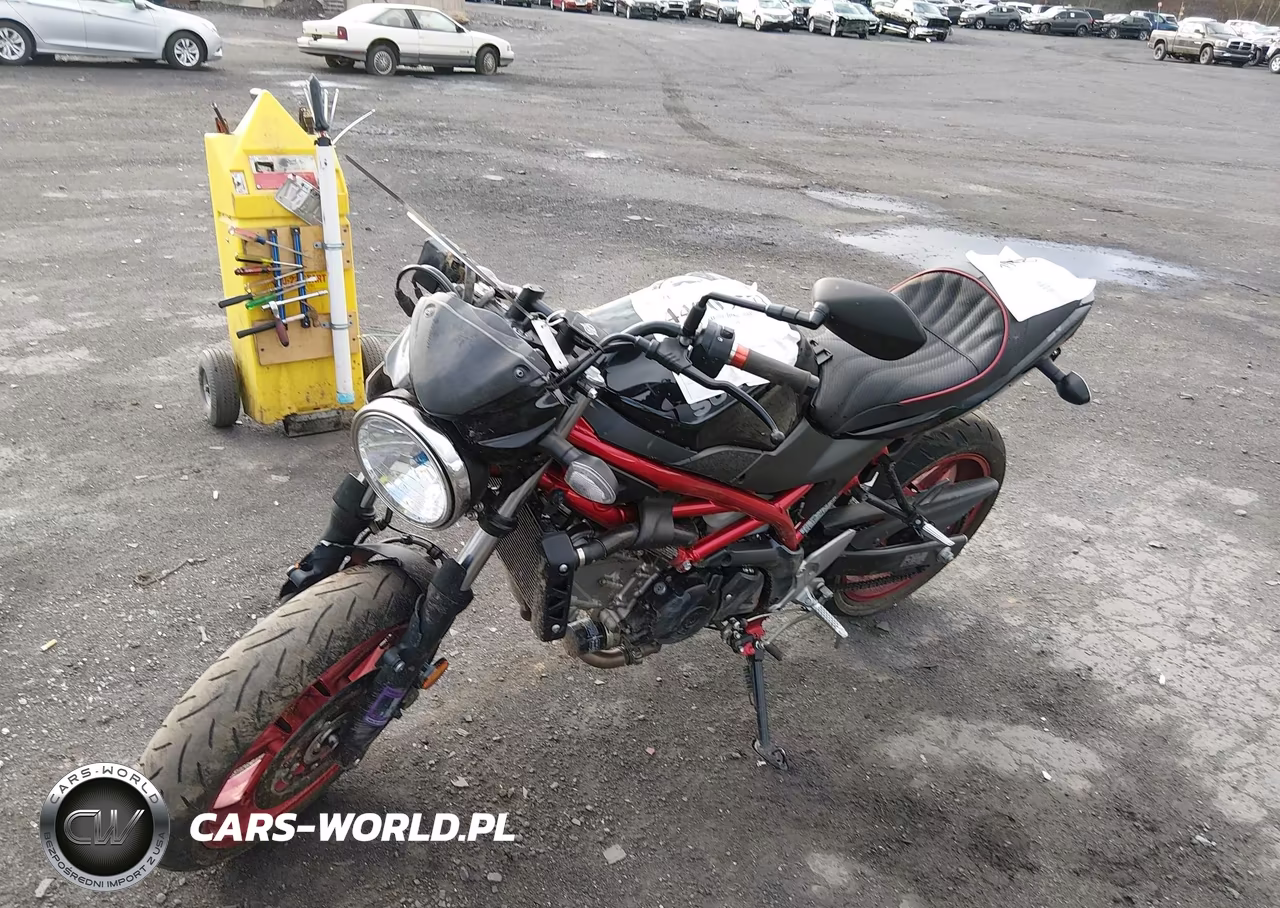 2018 Suzuki Sv650 A VIN:JS1VP55B1J2100455 - 2