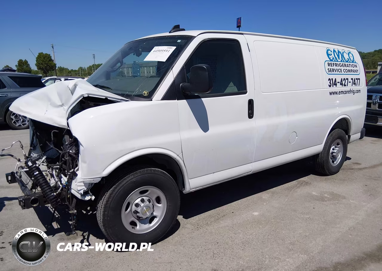2025 Chevrolet Express Cargo Rwd 3500 Regular Wheelbase Wt VIN:1GCZGGF76S1260030 - 2