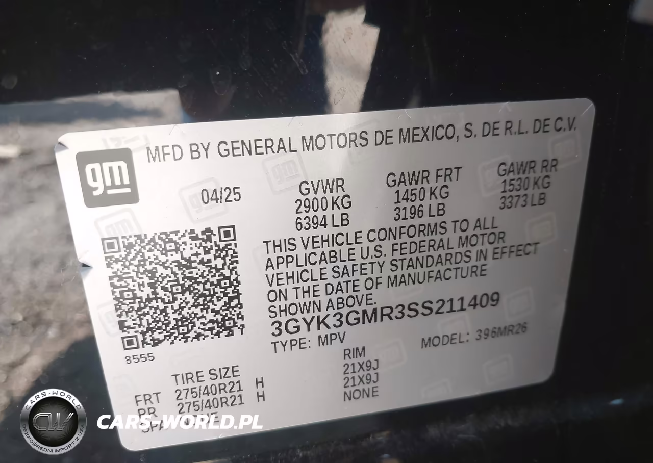 2025 Cadillac Optiq Sport 2 Awd VIN:3GYK3GMR3SS211409 - 9