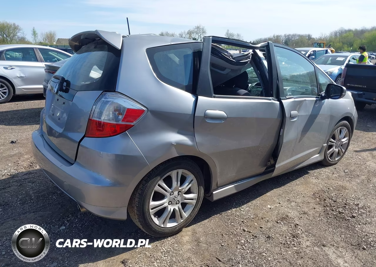 2010 Honda Fit Sport VIN:JHMGE8H41AC022576 - 4