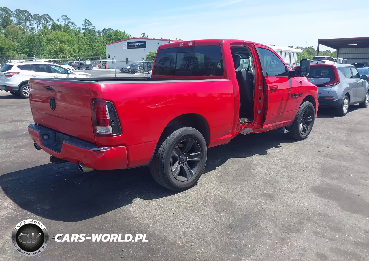 2018 Ram 1500 Sport 4X2 6'4 Box VIN:1C6RR6HT0JS101096 - 4