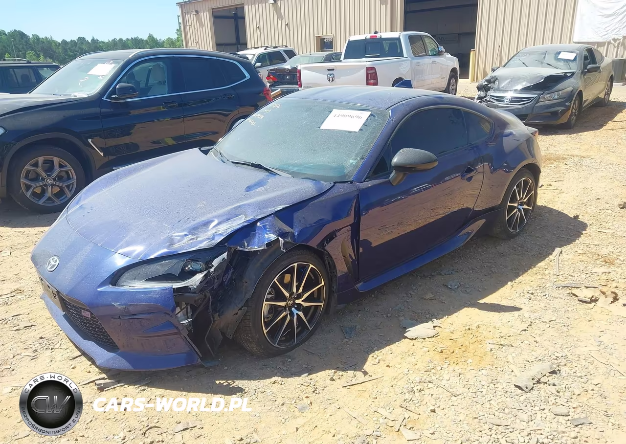 2022 Toyota Gr86 VIN:JF1ZNBB13N9757283 - 2