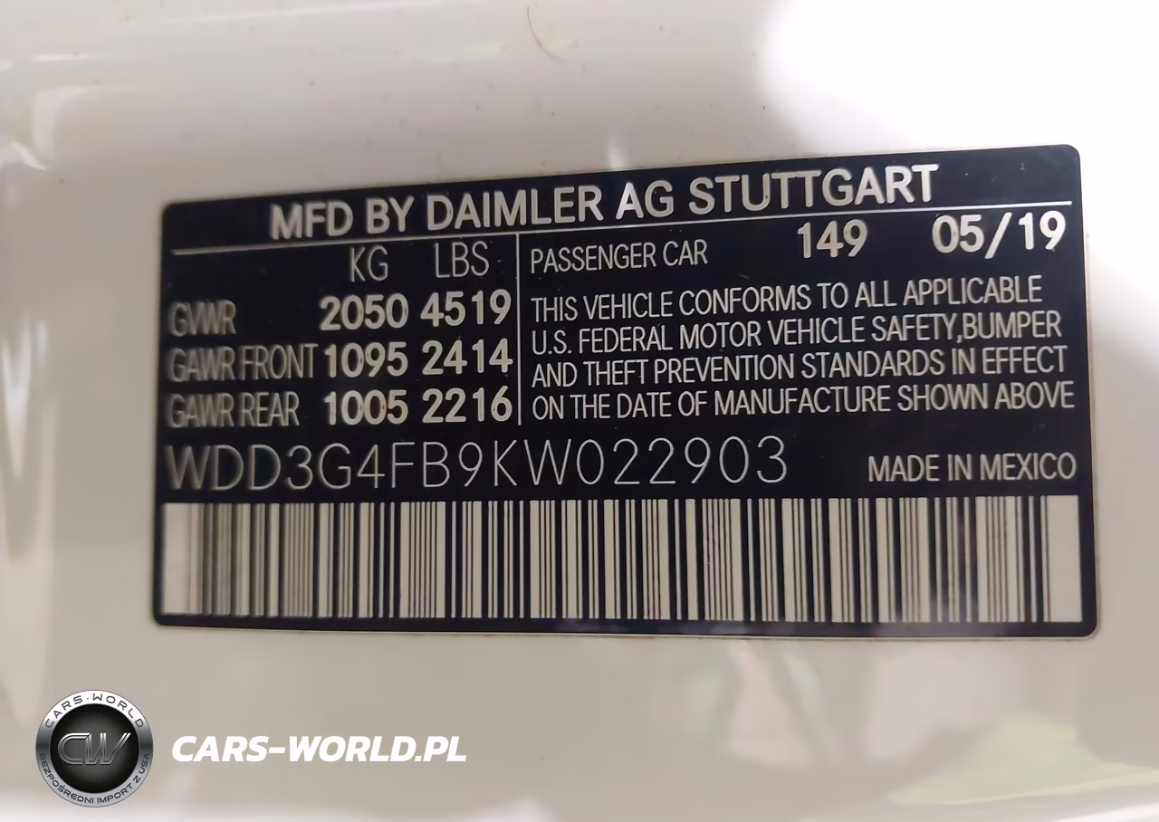 2019 Mercedes-Benz A 220 4Matic VIN:WDD3G4FB9KW022903 - 9