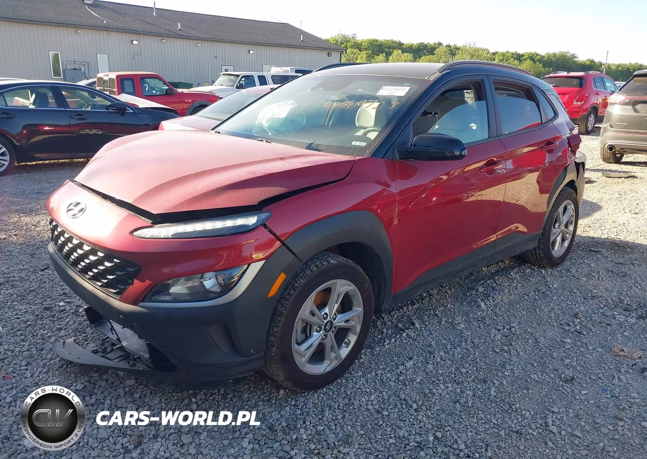 2022 Hyundai Kona Sel VIN:KM8K6CAB3NU761920 - 2