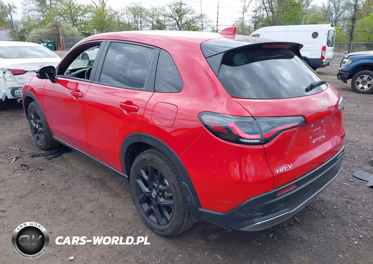 2025 Honda Hr-V Awd Sport VIN:3CZRZ2H57SM777178 - 3