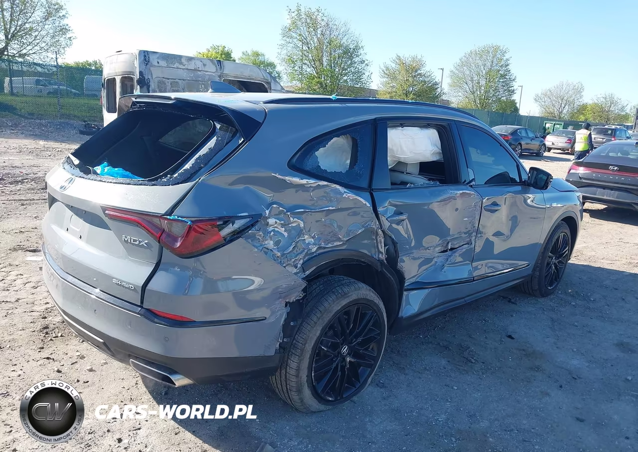2026 Acura Mdx A-Spec Advance Package VIN:5J8YE1H9XTL007703 - 4