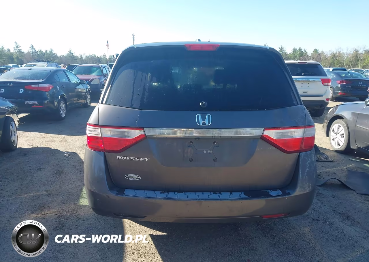 2013 Honda Odyssey Ex-L VIN:5FNRL5H68DB077744 - 16