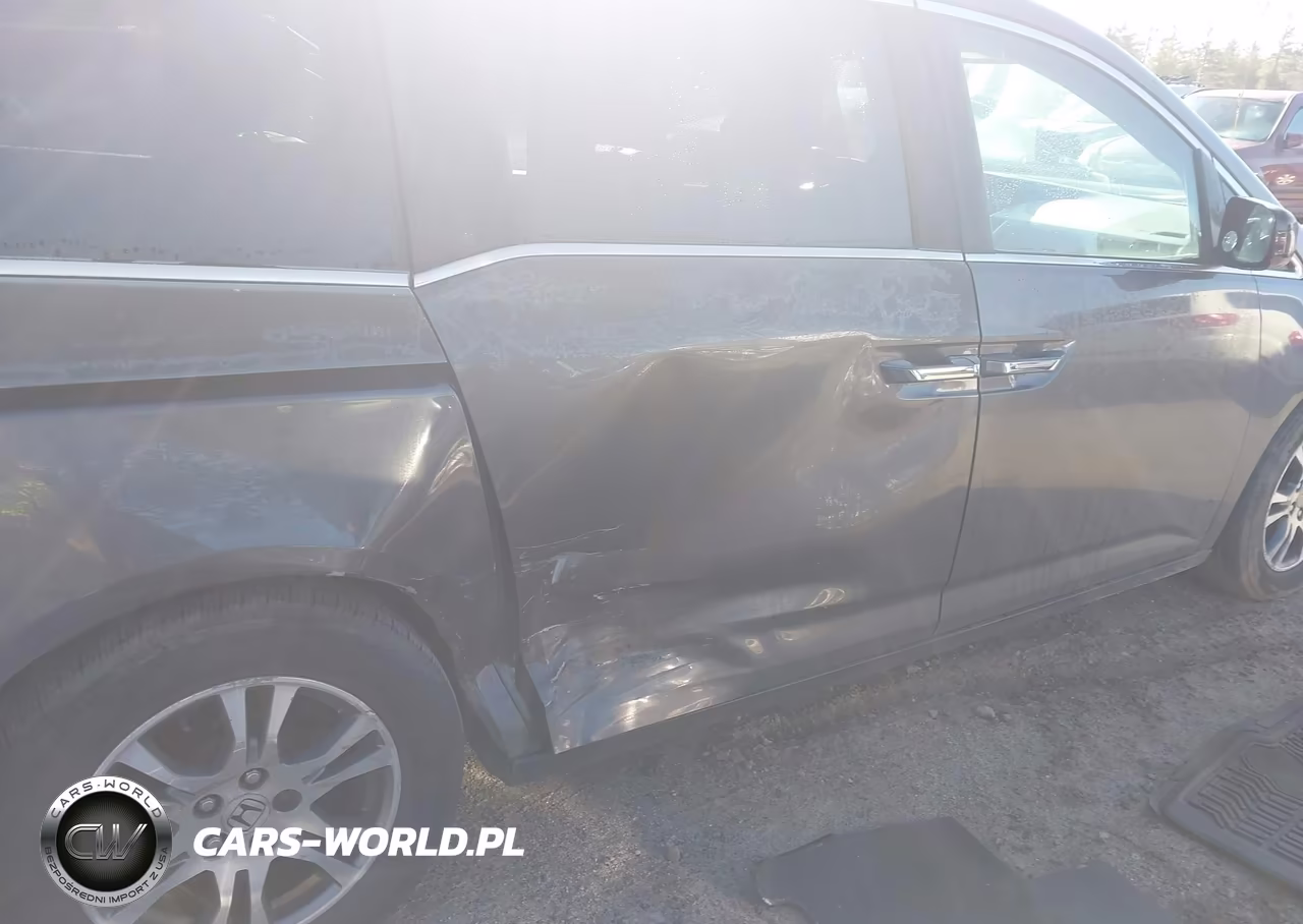 2013 Honda Odyssey Ex-L VIN:5FNRL5H68DB077744 - 6