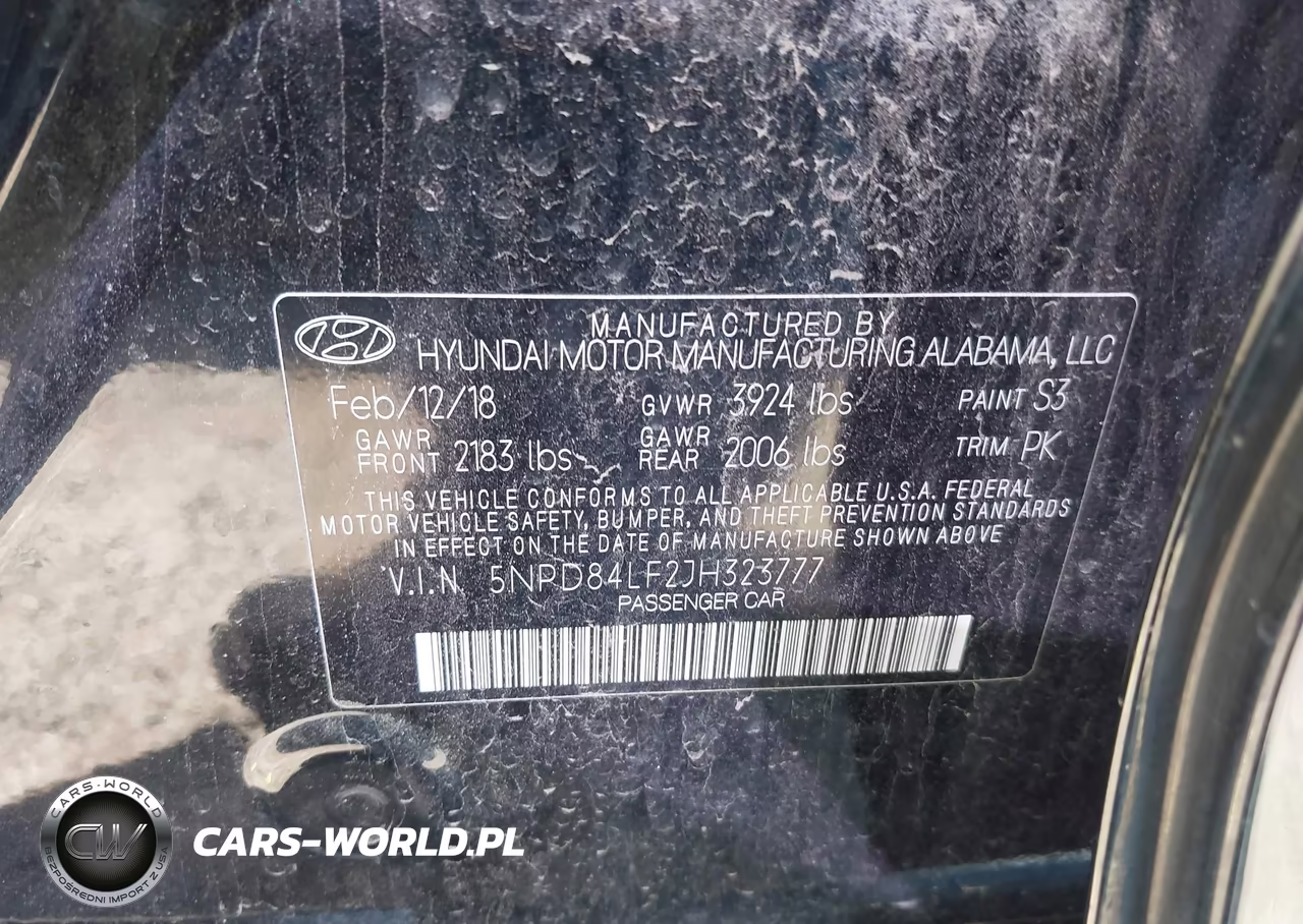 2018 Hyundai Elantra Value Edition VIN:5NPD84LF2JH323777 - 9