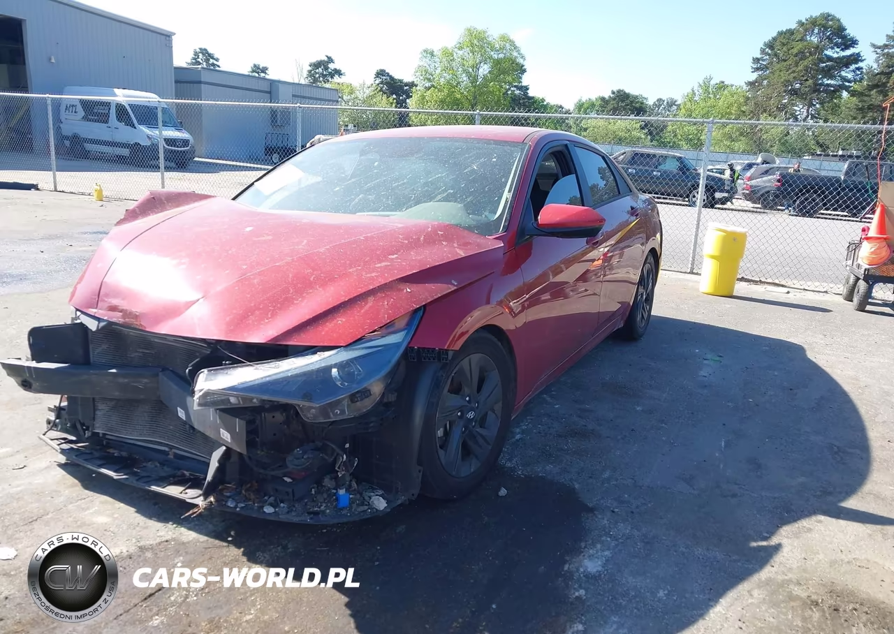 2021 Hyundai Elantra Sel VIN:KMHLM4AG4MU068266 - 2