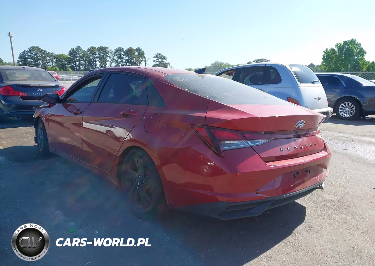 2021 Hyundai Elantra Sel VIN:KMHLM4AG4MU068266 - 3