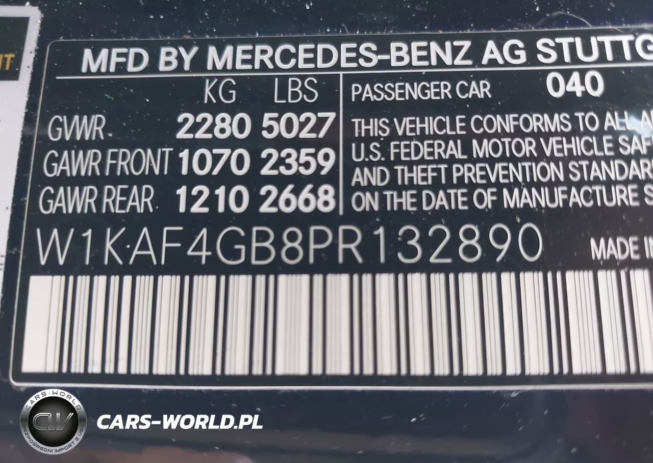 2023 Mercedes-Benz C 300 Sedan VIN:W1KAF4GB8PR132890 - 9