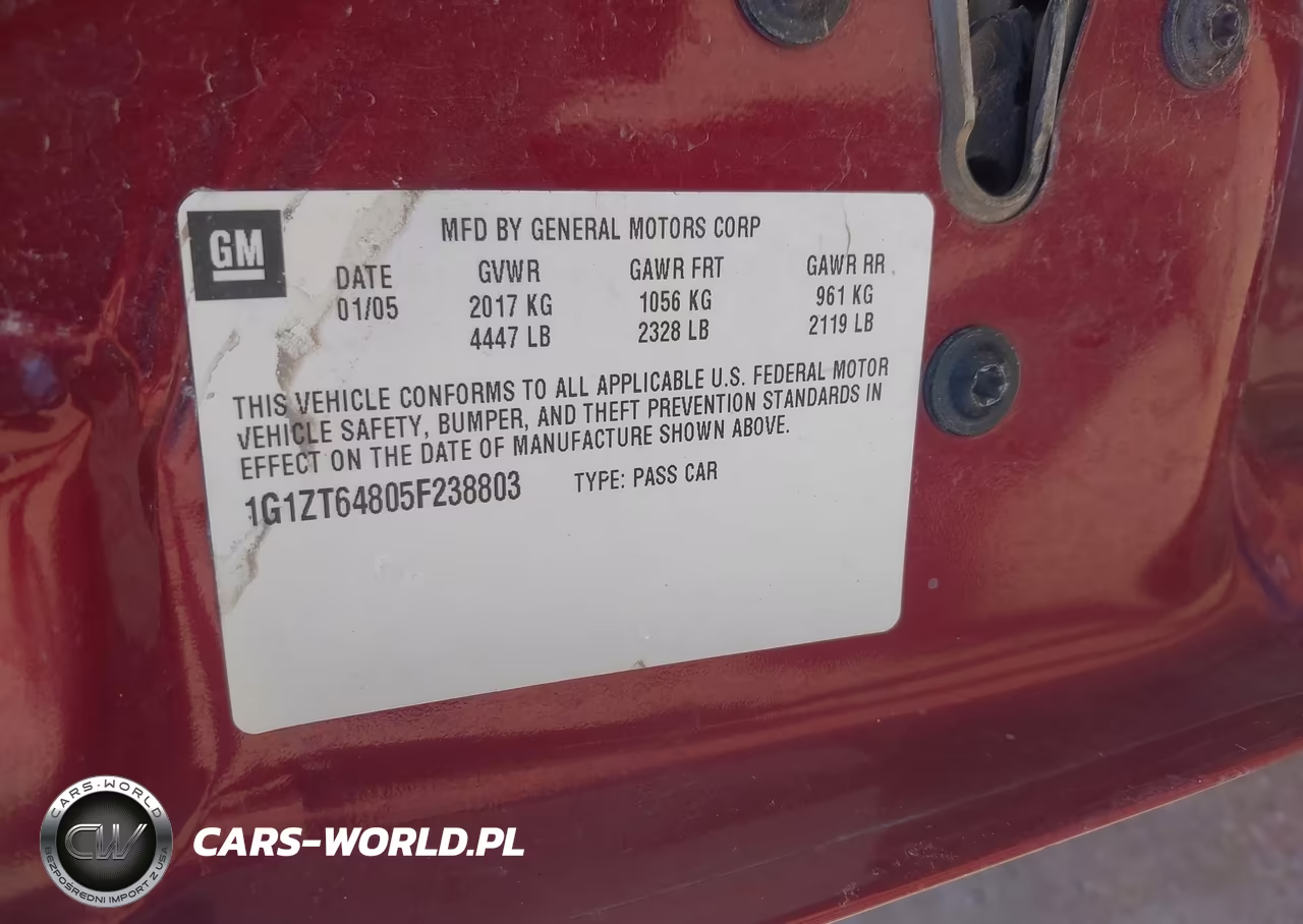 2005 Chevrolet Malibu Maxx Ls VIN:1G1ZT64805F238803 - 9
