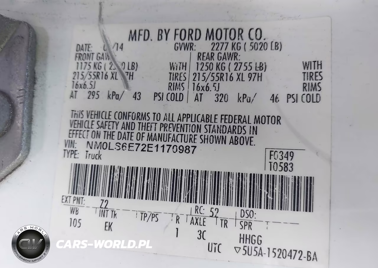 2014 Ford Transit Connect Xl VIN:NM0LS6E72E1170987 - 9