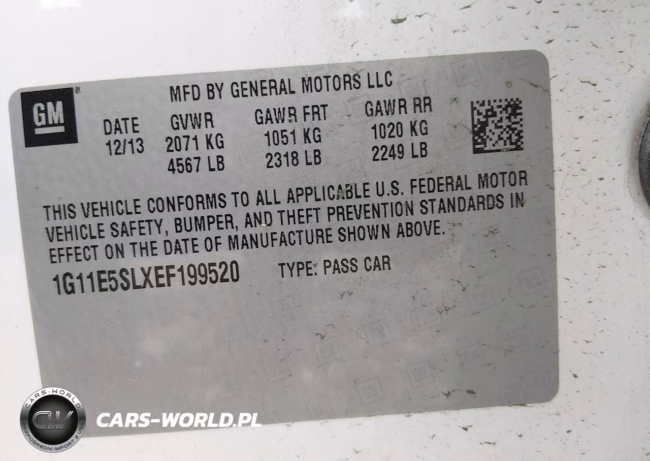 2014 Chevrolet Malibu 2Lt VIN:1G11E5SLXEF199520 - 9