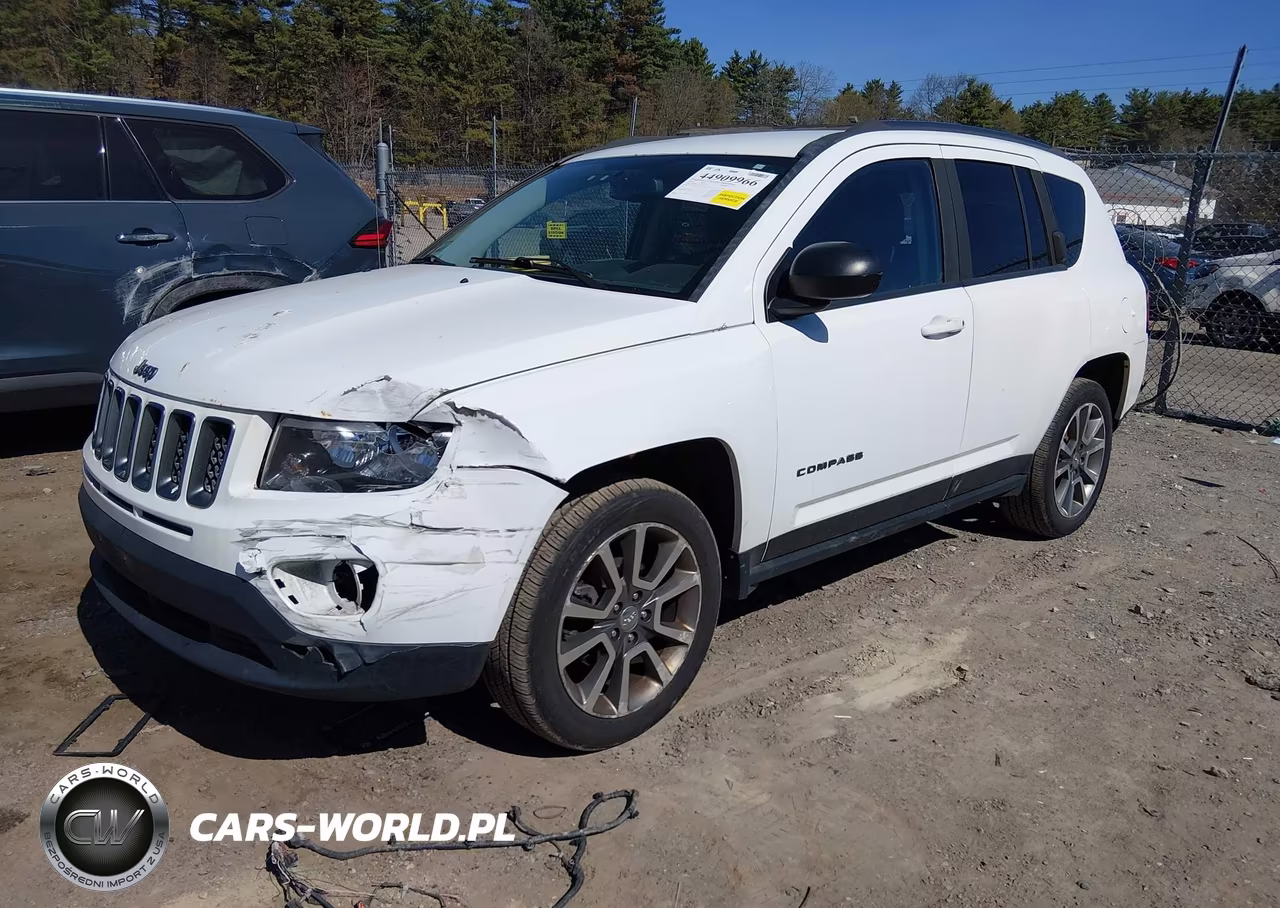 2016 Jeep Compass Sport Se VIN:1C4NJCBA3GD591132 - 2