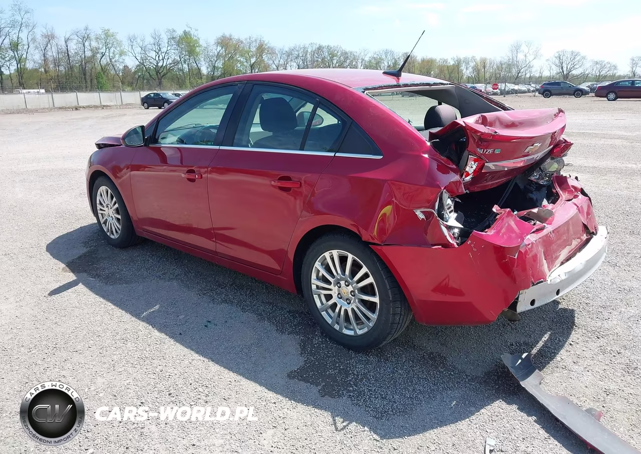 2012 Chevrolet Cruze Eco VIN:1G1PJ5SC2C7137252 - 3