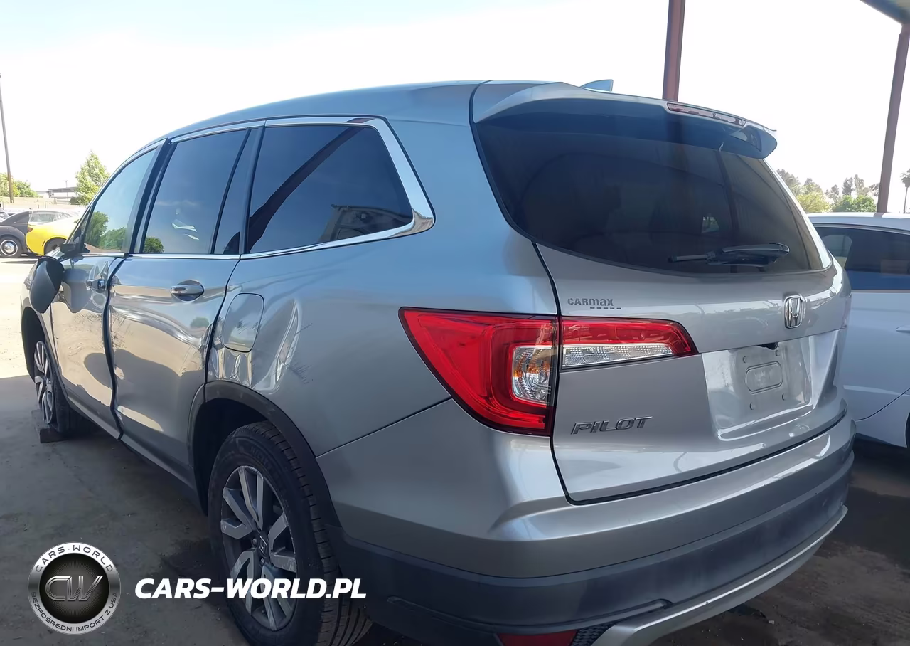 2020 Honda Pilot 2Wd Ex-L VIN:5FNYF5H5XLB012435 - 3