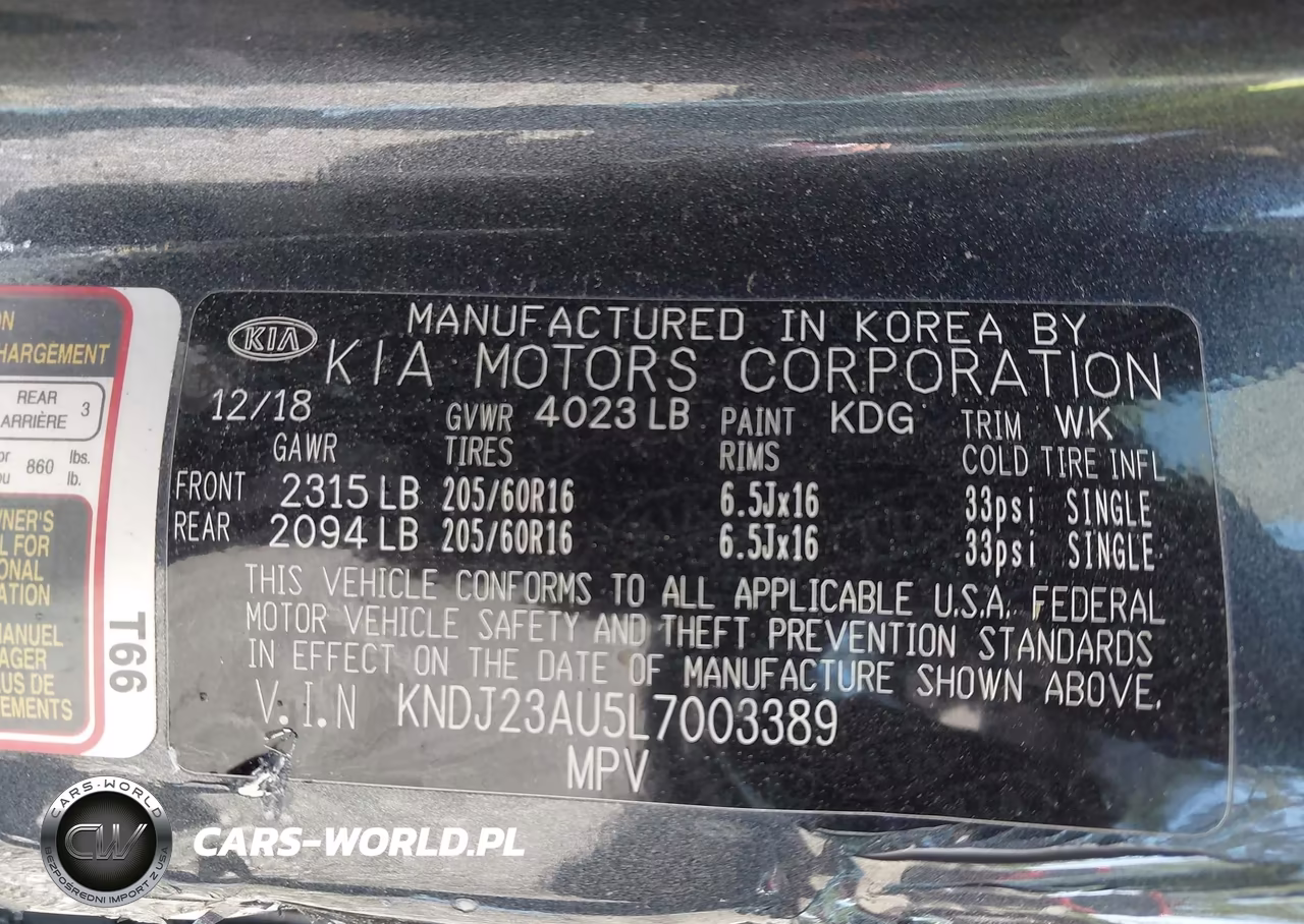 2020 Kia Soul S VIN:KNDJ23AU5L7003389 - 9