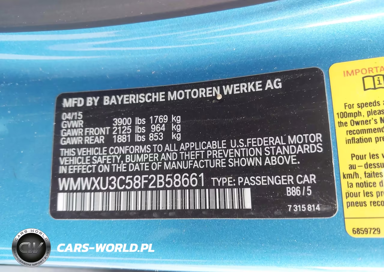 2015 Mini Hardtop Cooper S VIN:WMWXU3C58F2B58661 - 9