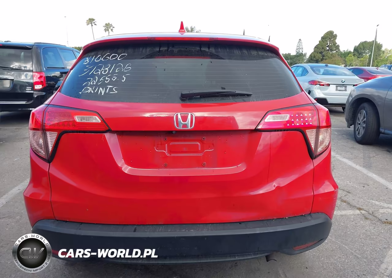 2016 Honda Hr-V Lx VIN:3CZRU5H36GM717799 - 17