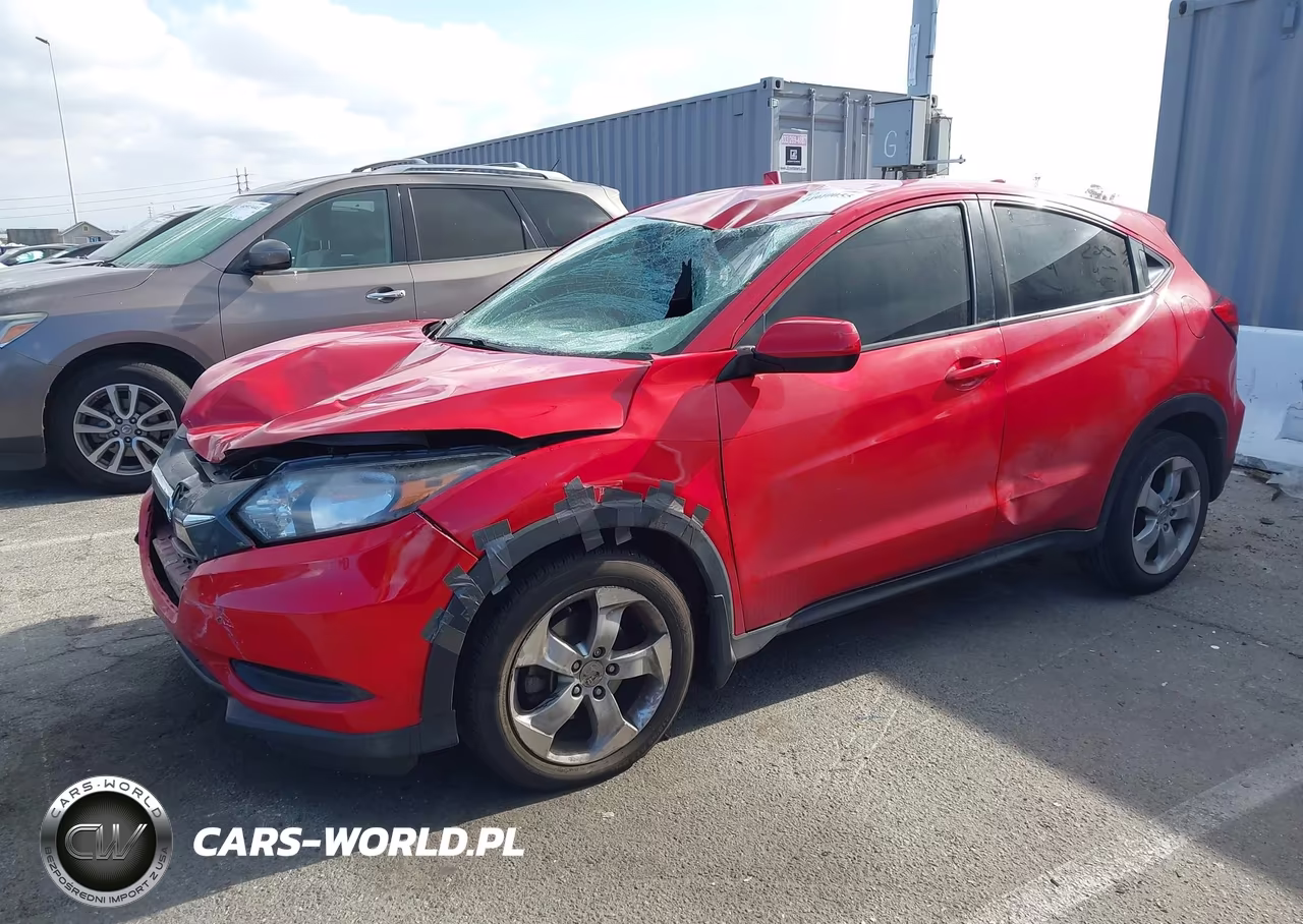 2016 Honda Hr-V Lx VIN:3CZRU5H36GM717799 - 2