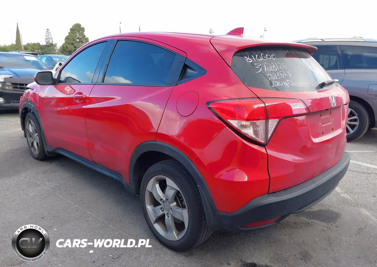 2016 Honda Hr-V Lx VIN:3CZRU5H36GM717799 - 3