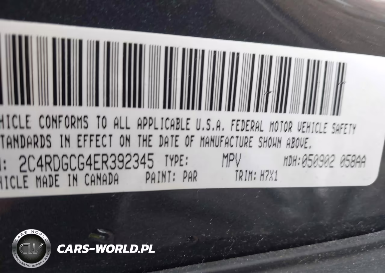 2014 Dodge Grand Caravan Sxt VIN:2C4RDGCG4ER392345 - 9