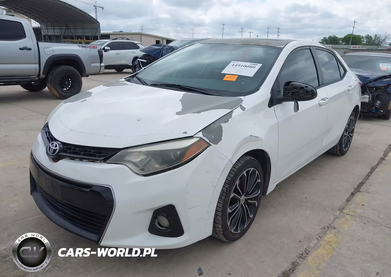 2014 Toyota Corolla S Plus VIN:5YFBURHE3EP016501 - 2