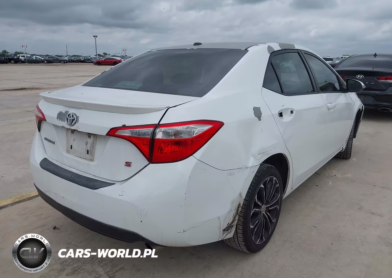 2014 Toyota Corolla S Plus VIN:5YFBURHE3EP016501 - 4