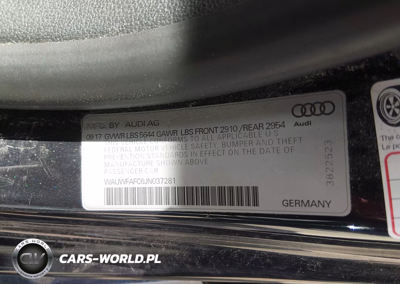 2018 Audi S7 4.0T Premium Plus VIN:WAUWFAFC6JN037281 - 9