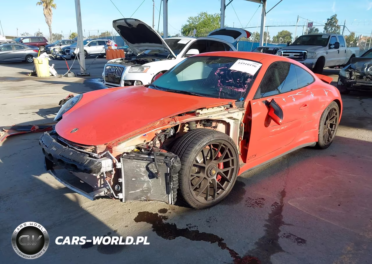 2019 Porsche 911 Carrera Gts VIN:WP0AB2A94KS114498 - 2